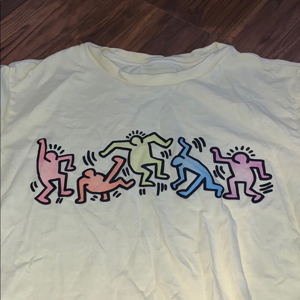 american eagle keith haring tee